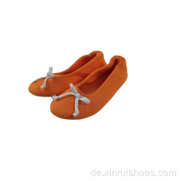 Frauen grundlegend ruhige Ballerina Indoor Slipper mit Bug